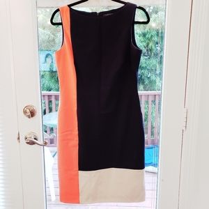 Ralph Lauren Color Block Jersey Dress